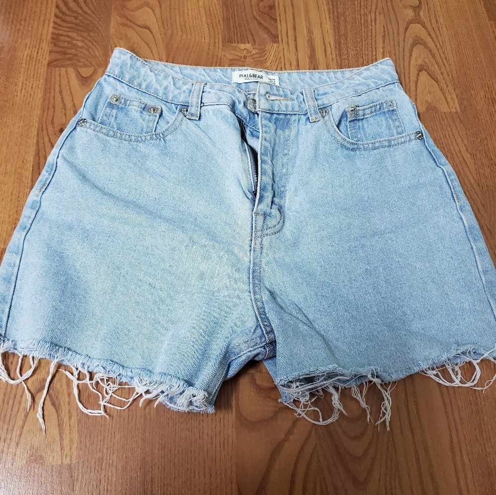 Pull & Bear Denim Shorts Women's USA 2